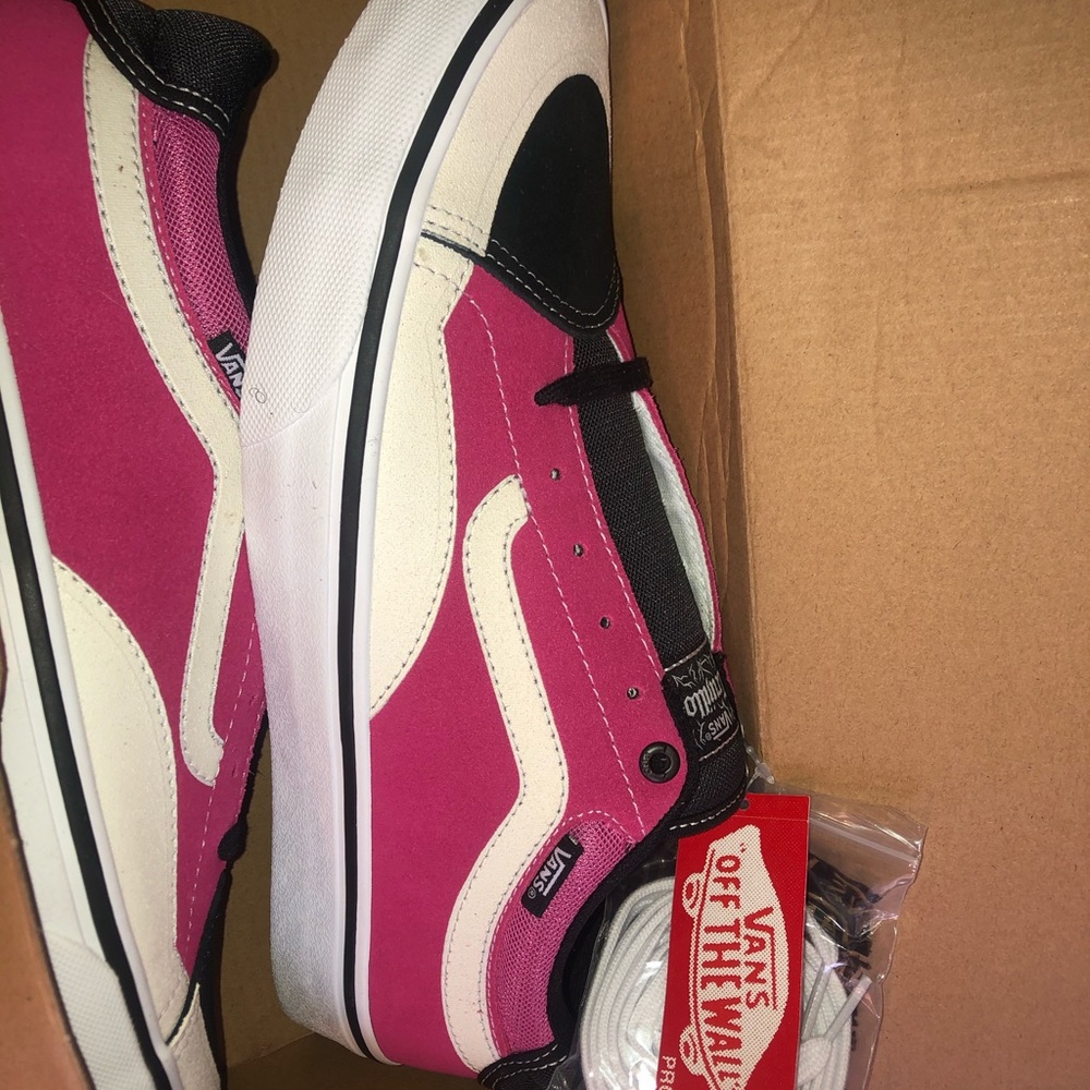Magenta vans
